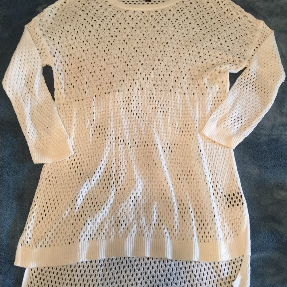 Knit sweater or swimsuit cover-up