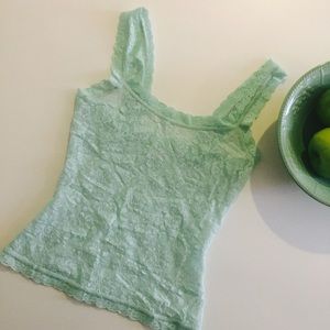 Hanky Panky stretch lace camisole