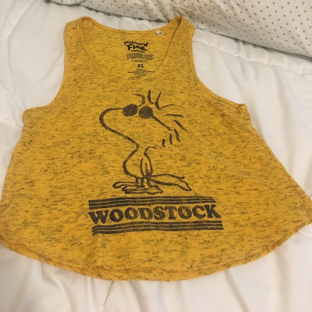 Cute peanuts tank top