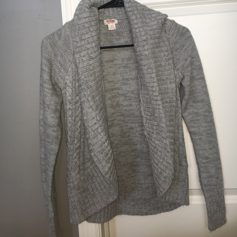 Super soft gray cardigan