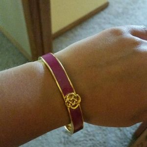 Purple and gold stella and dot bracelet