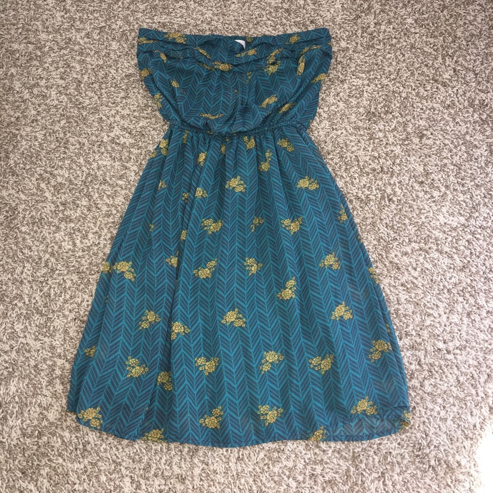 Strapless Dress