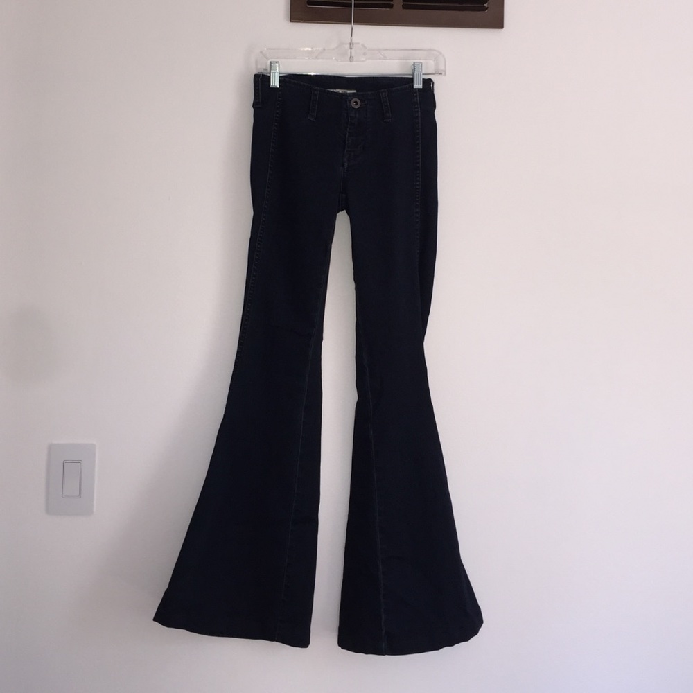 Dark wash denim jeans