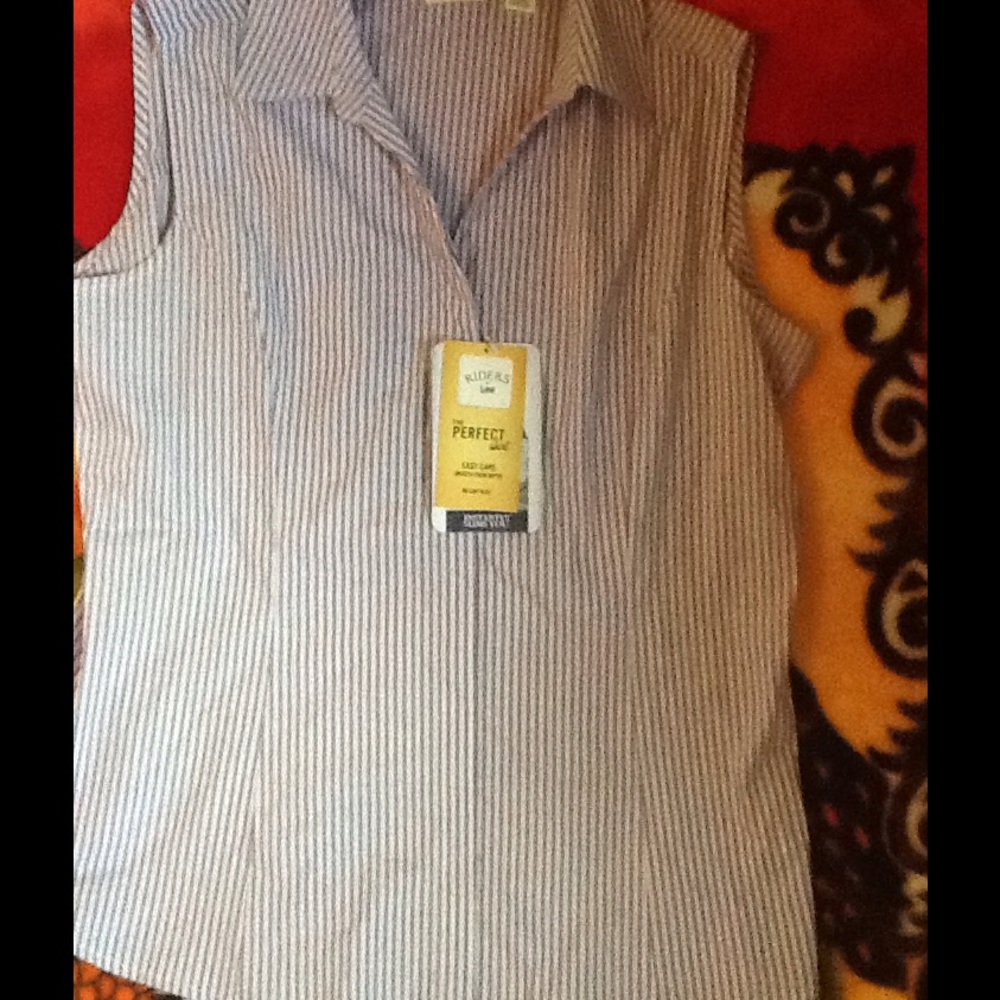 NWT RIDERS BY LEE XL BLOUSE