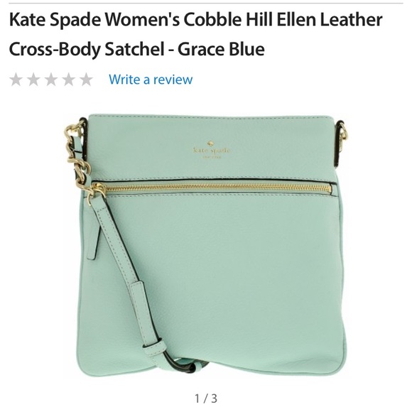kate spade Handbags - NWT Kate Spade  crossbody bag, light blue