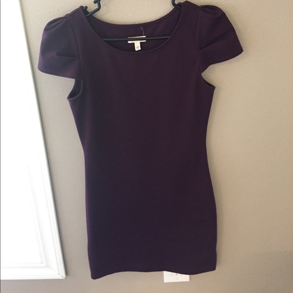 Dark purple dress size M