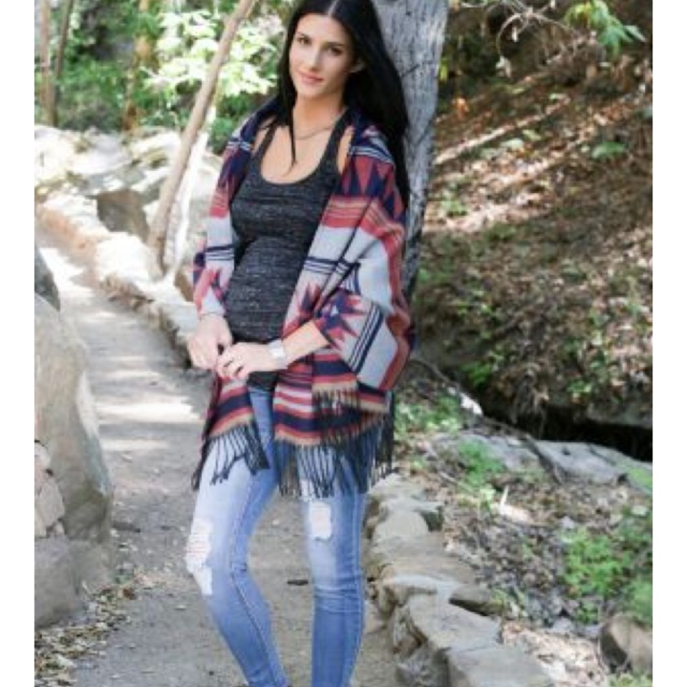 Maternity hooded wrap/scarf