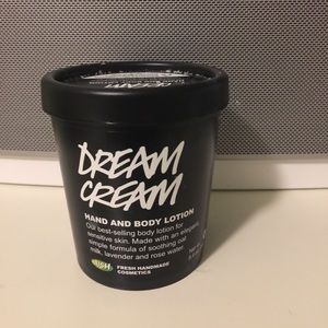 Lush dream cream lotion