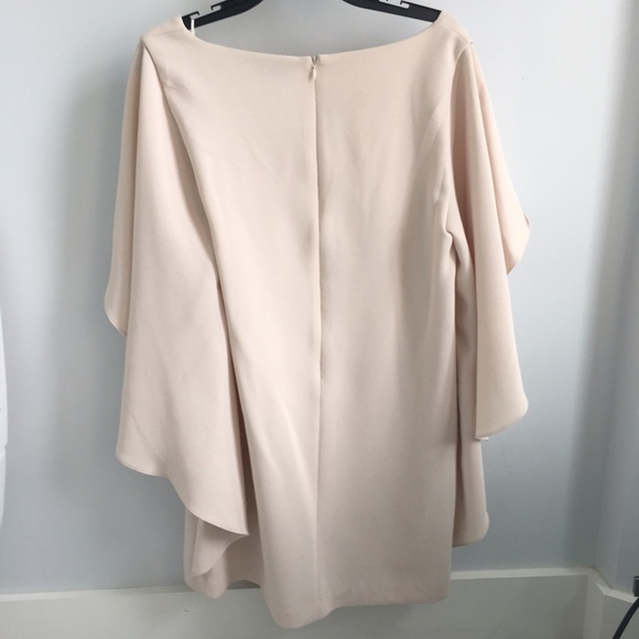 Opening Ceremony Cascade Sleeve Crepe Dress Cape - Picture 8 of 8