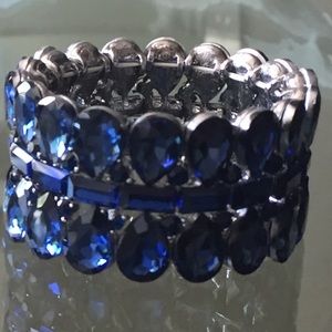 Blue Austrian Crystal bracelet