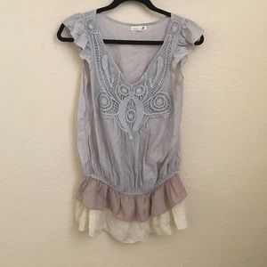 🌸SALE🌸Crocheted flutter top