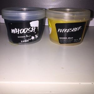 Lush shower jellies