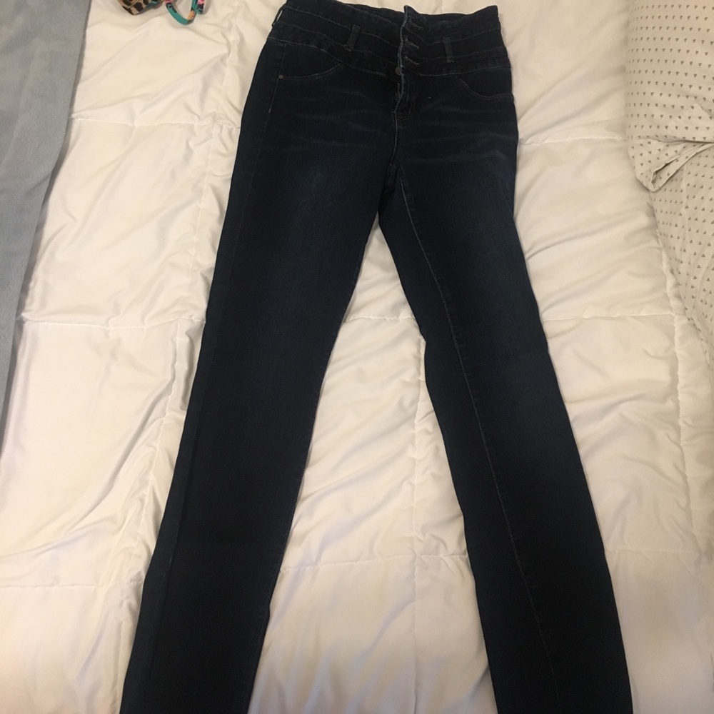 High waisted refugee pants