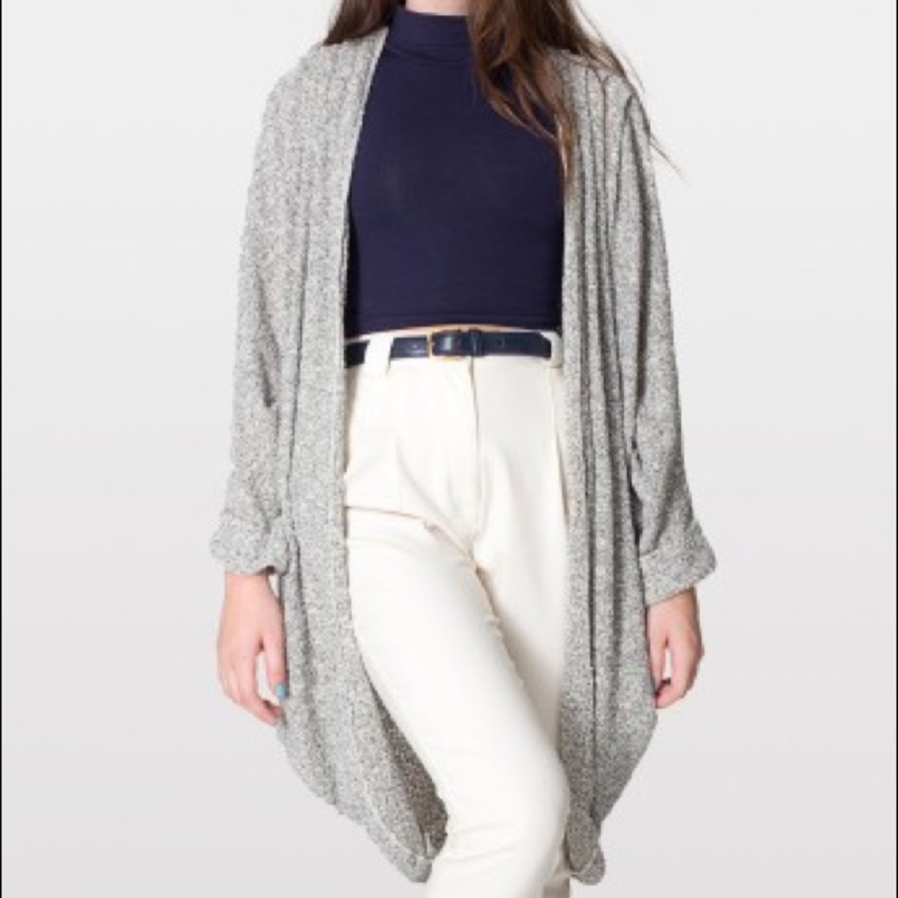 American Apparel Modal Shawl Cardigan