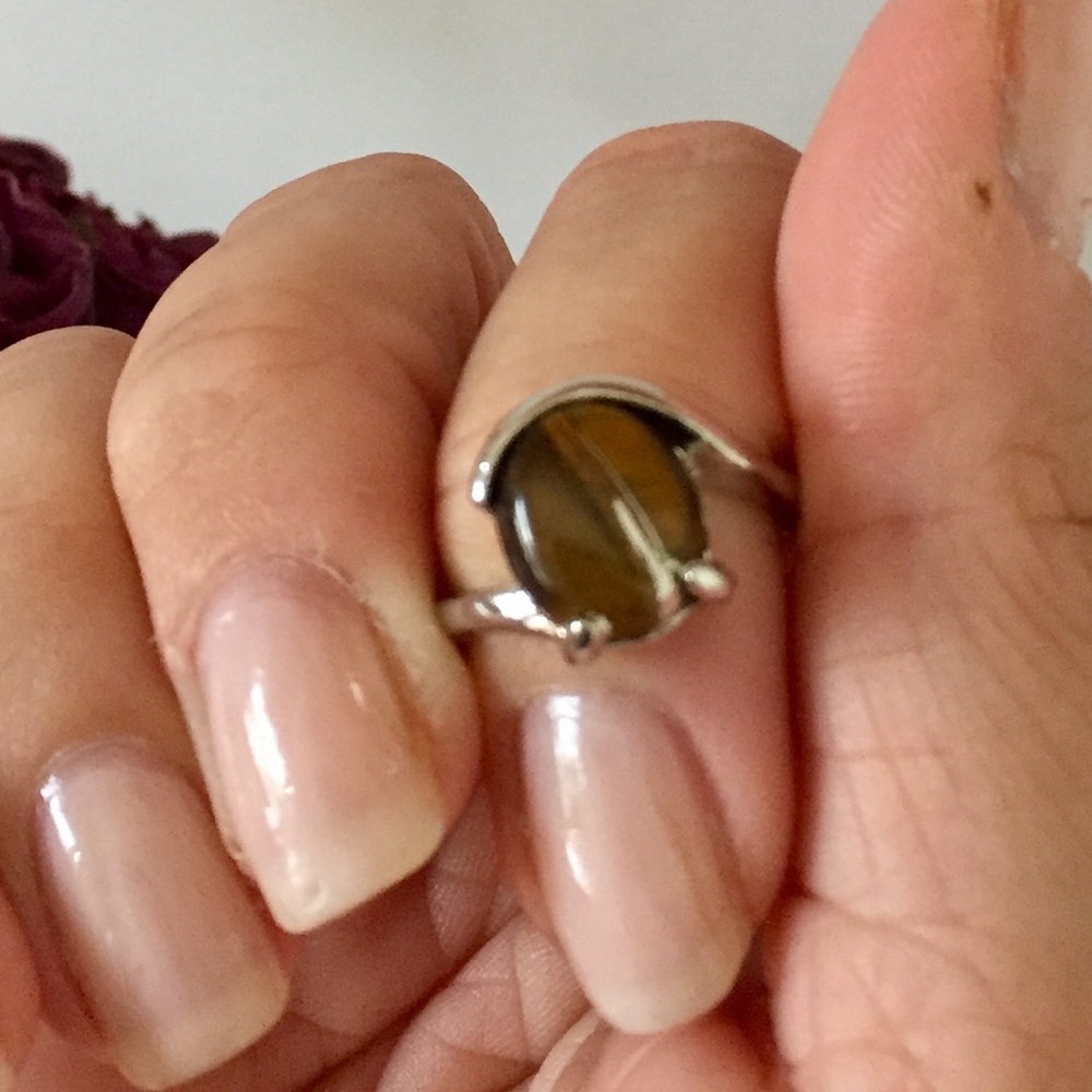 Natural Stone Ring - image 3