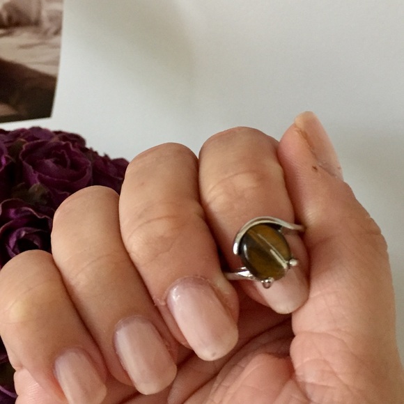 Natural stone ring 🍂 - Picture 2 of 6