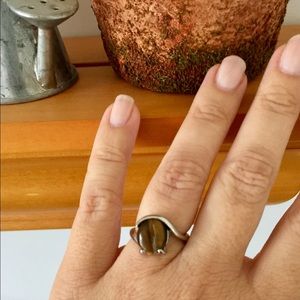 Natural stone ring 🍂