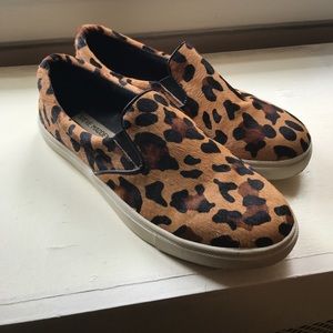 Steve Madden Pony Hair Slip-On Sneakers