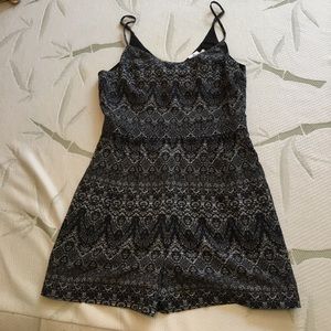 Patterned Romper