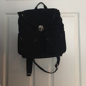 Vera Bradley Black Backpack
