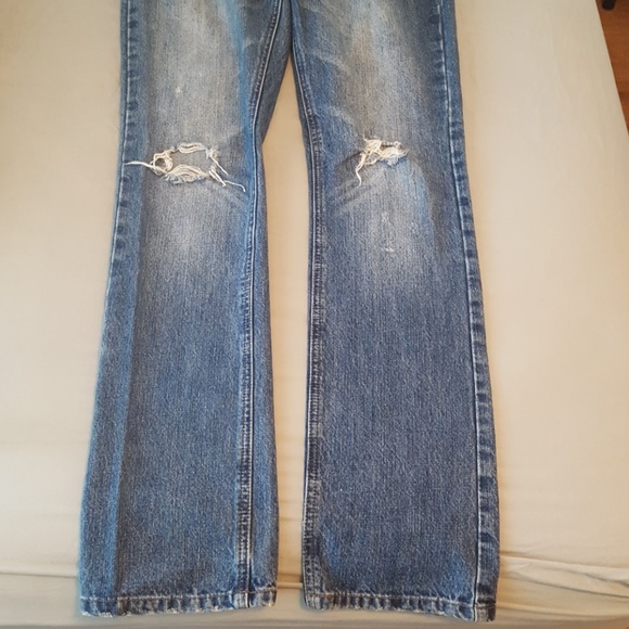 Straight Cut Ripped Jeans - Picture 2 of 2