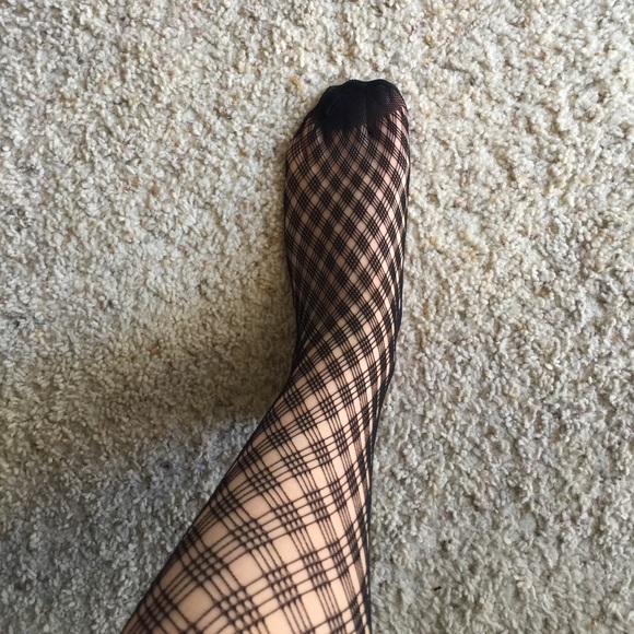 Black Fishnet Stockings - Picture 2 of 6