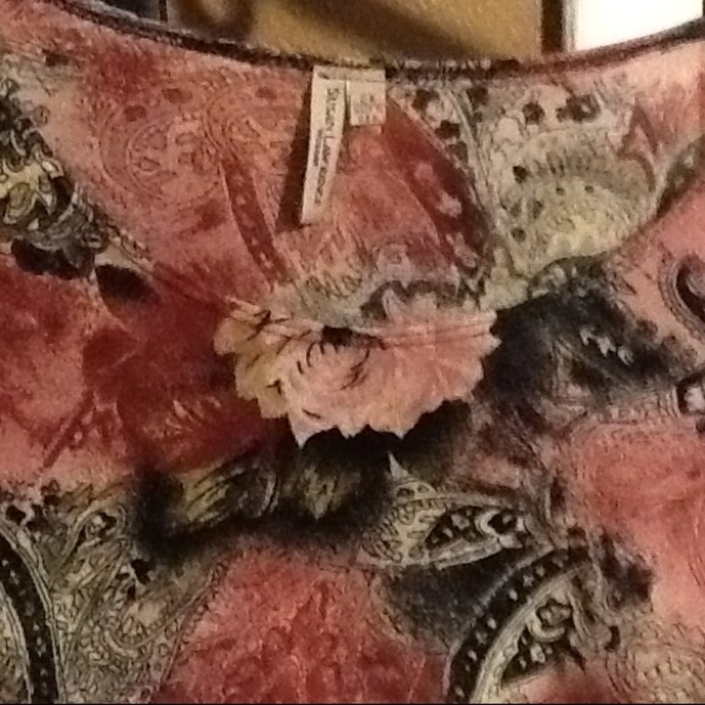 Paisley and roses