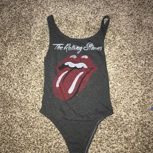 XS Rolling Stones body suit
