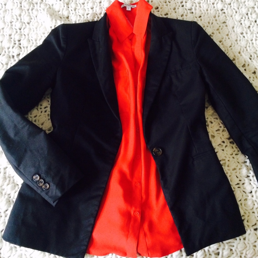 Express Red Blouse