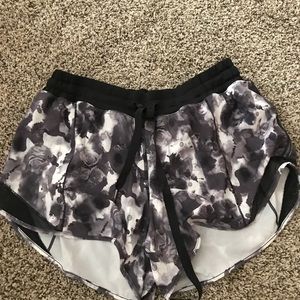 Size 10 Lululemon running shorts