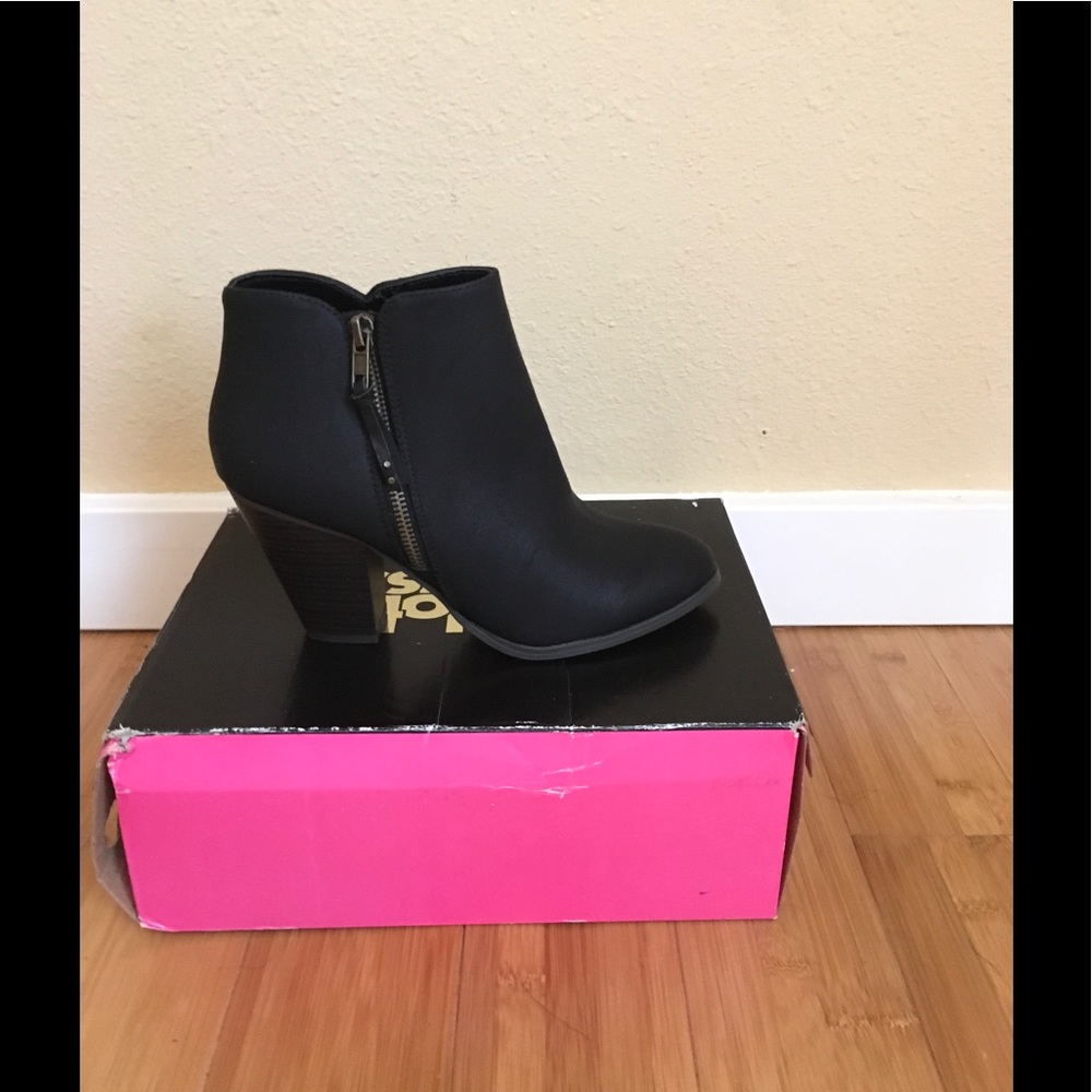 Black booties