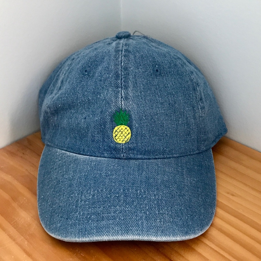 Pineapple Denim Hat