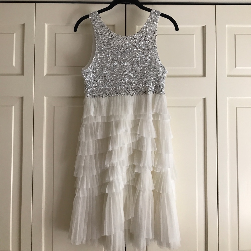 Seuqion top dress, texture. Perfect for NYE!