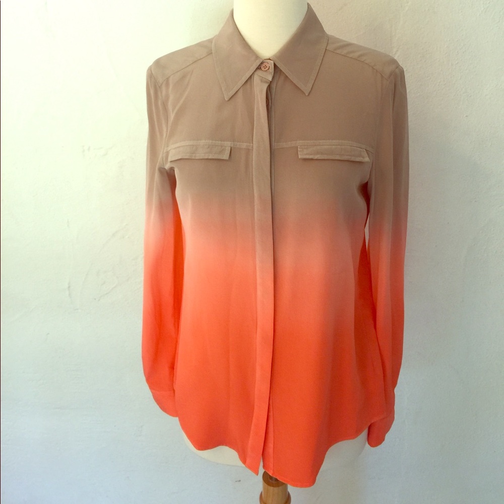 ⚜️SALE!⚜️ Ombré silk shirt by Amorethos