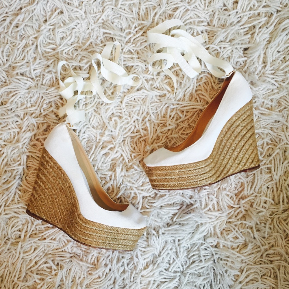 Christian Louboutin platform espadrilles