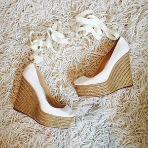Christian Louboutin platform espadrilles