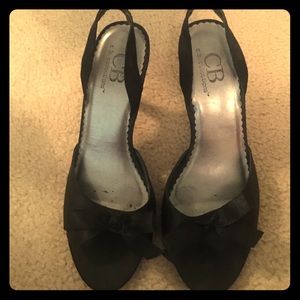 Black Heels with Bows