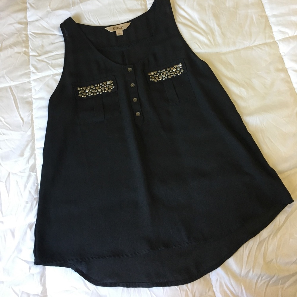 Decree sheer tank top ✔️