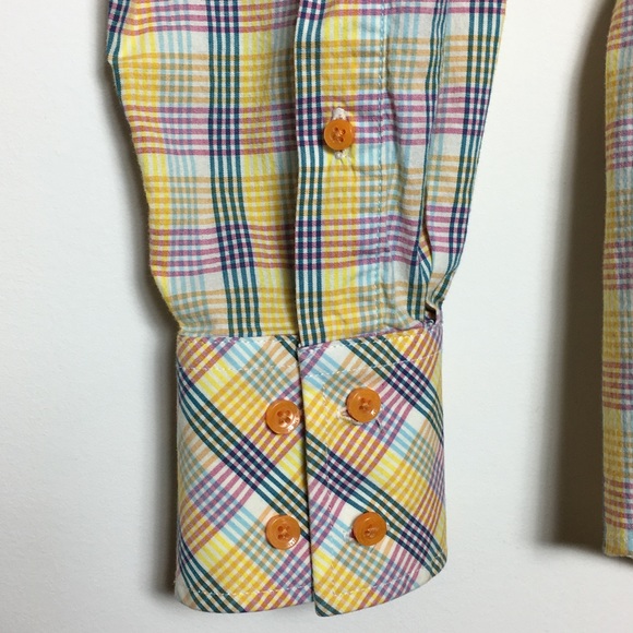 🌟Ben Sherman🌟 Special Brew Multi-Colored Shirt - Picture 3 of 5