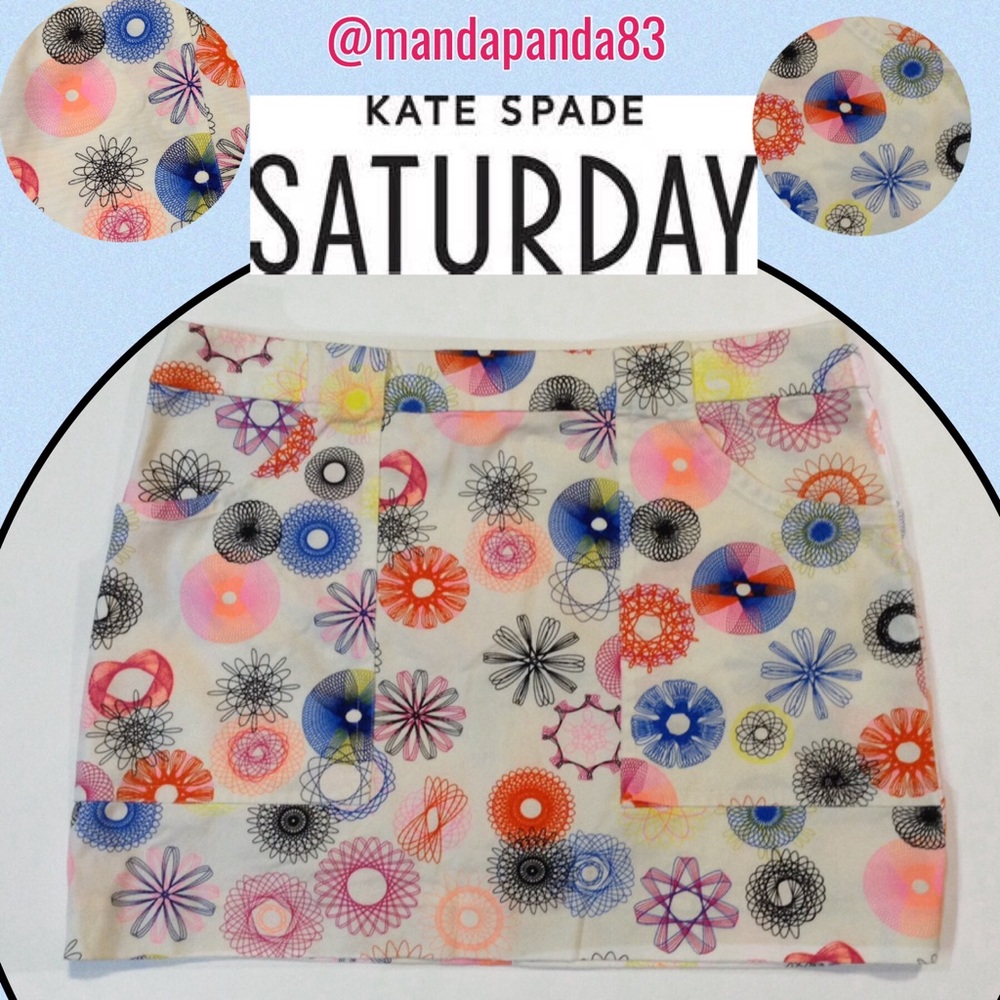Kate Spade Saturday Spirograph Skirt💗RETIRED💗