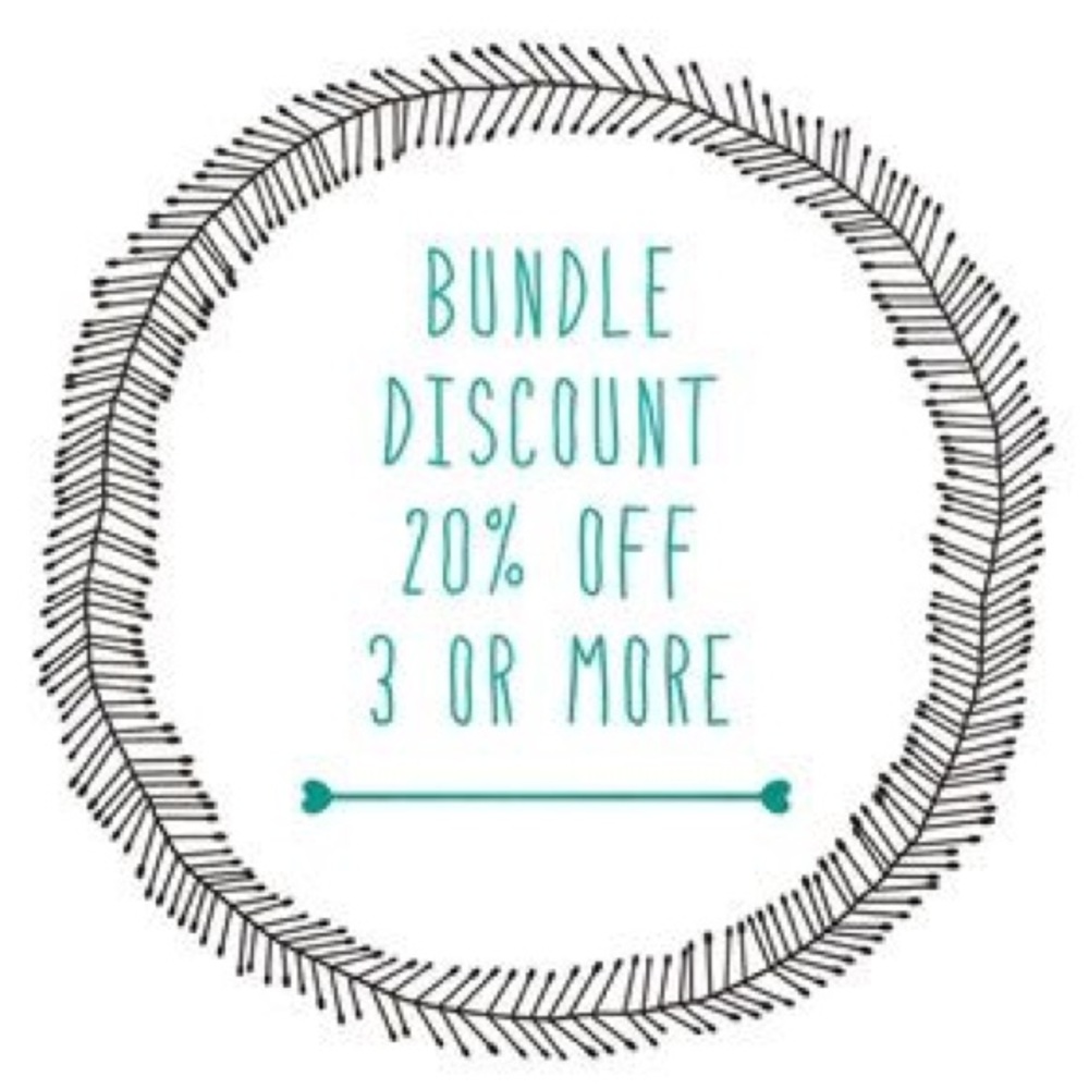 20% off 3 or more items!