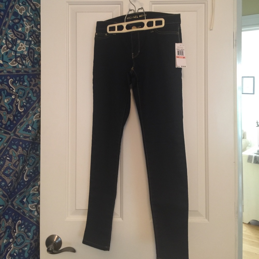 Michael Kors super stretch skinny jeans.