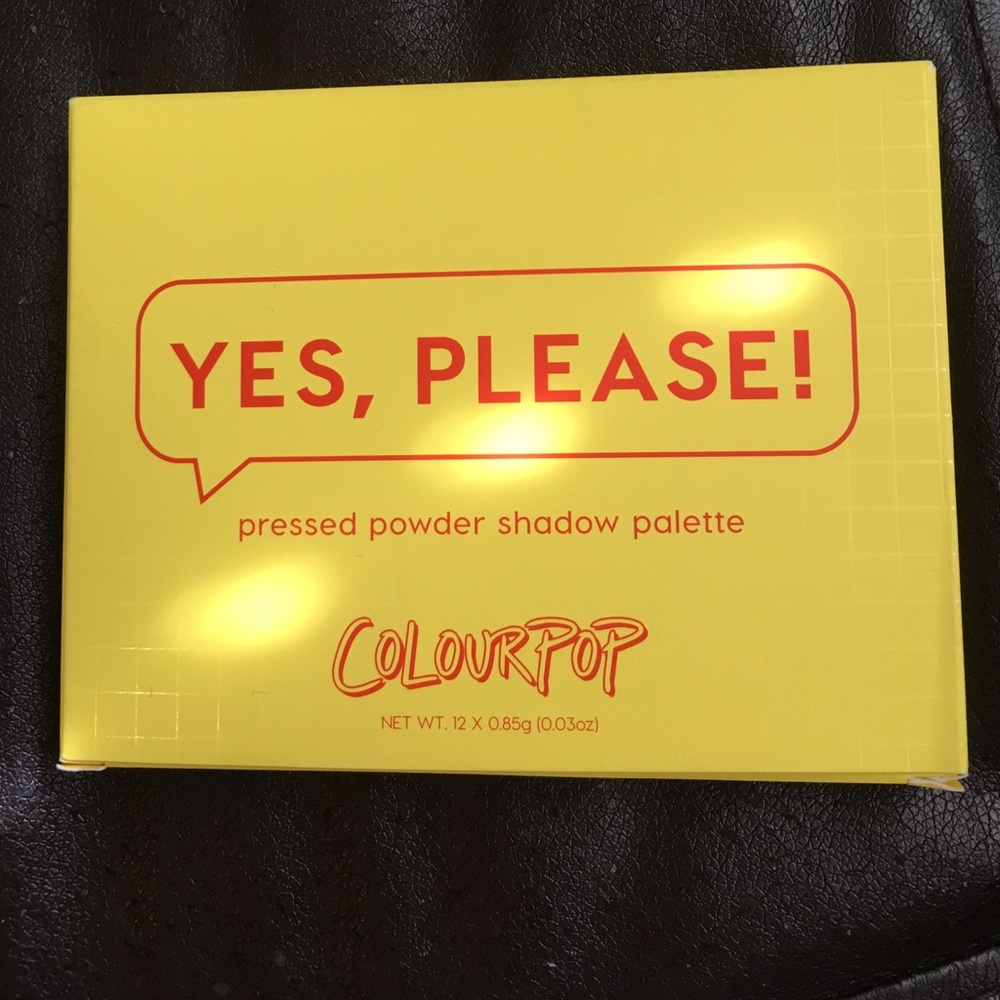 Colourpop Yes, Please palette