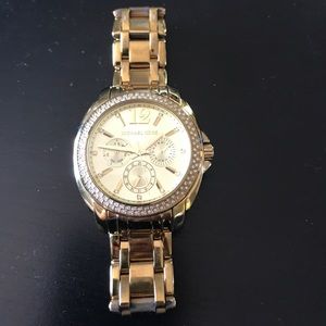 Gold michael Kors watch