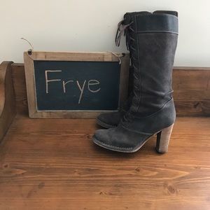 Frye Villager Lace Up Boots