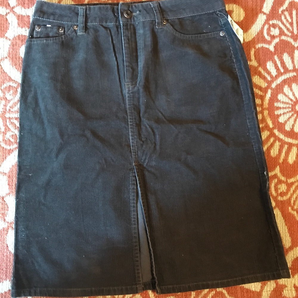NWOT Old Navy brown corduroy skirt