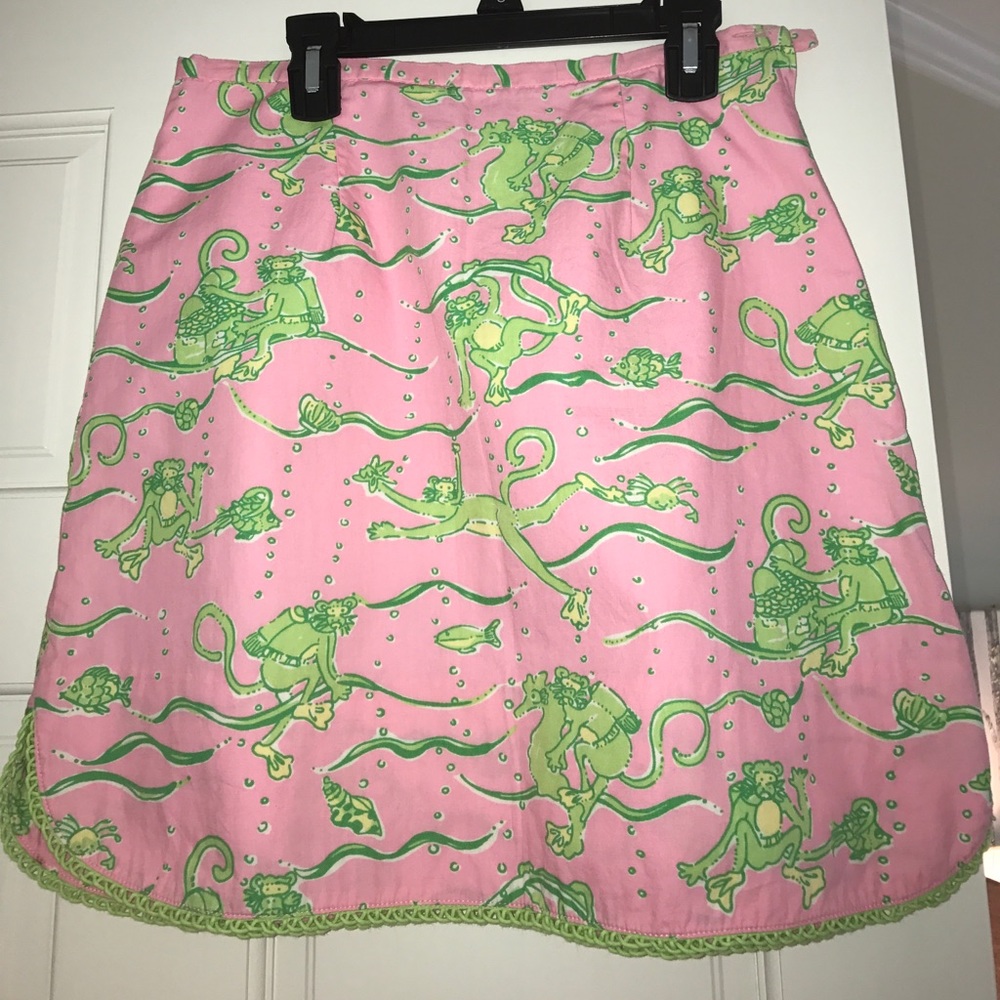 size 4 lilly pulitzer skirt