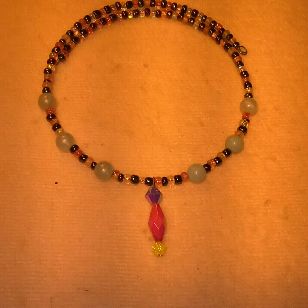 Beaded choker