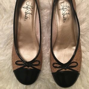 Cute Life Stride Cork Flats