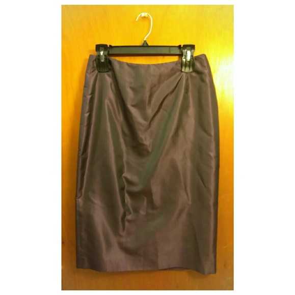 Ann Taylor Wine/purple 2pc halter skirt set - Picture 5 of 8